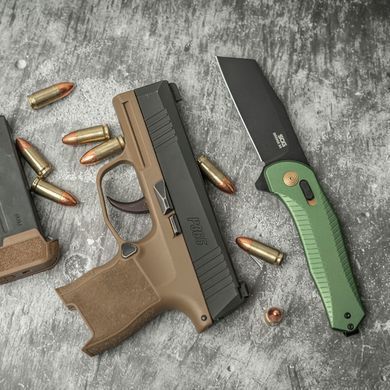 Ніж складаний SOG Diverge XR, Forest Green/Black (SOG 12-02-03-43)