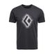 Футболка мужская Black Diamond M Chalked Up 2.0 SS Tee, Charcoal, L (BD 7524070038LRG1)