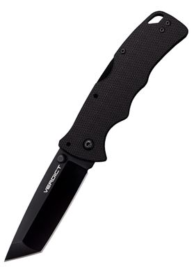 Ніж складаний Cold Steel 3" Verdict, Tanto, AUS10A, Black (CST CS-FL-C3T10A)