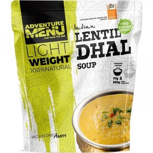 Гострий суп з сочевицею Adventure Menu Lentil Dhal (soup) 77 г (AM 211)