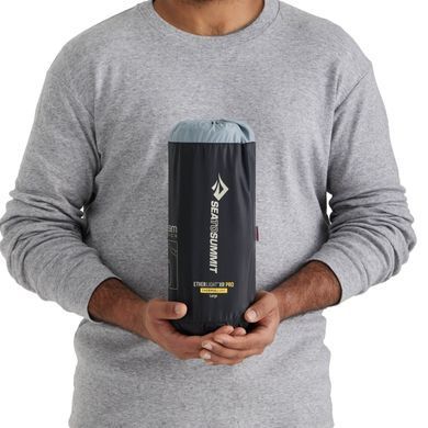 Килимок надувний Sea to Summit Ether Light XR Pro Insulated ASC Mat, Pirate Black, Large, 198х64х10см (STS ASL051142-060104)