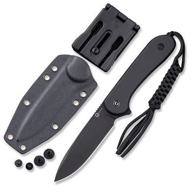 Ніж Civivi Fixed Blade Elementum, Black (672975137434)