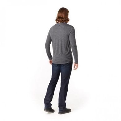 Термофутболка з довгим рукавом чоловіча Smartwool men's Merino Sport 150 Old Man Winter Long Sleeve Tee, Medium Gray Heather, р. L (SW 19022.084-L)