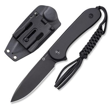 Ніж Civivi Fixed Blade Elementum, Black (672975137434)