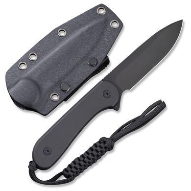 Ніж Civivi Fixed Blade Elementum, Black (672975137434)