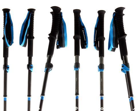 Трекінгові палки Black Diamond Distance Carbon FLZ, 125 см, Ultra Blue (BD 11253740311251)