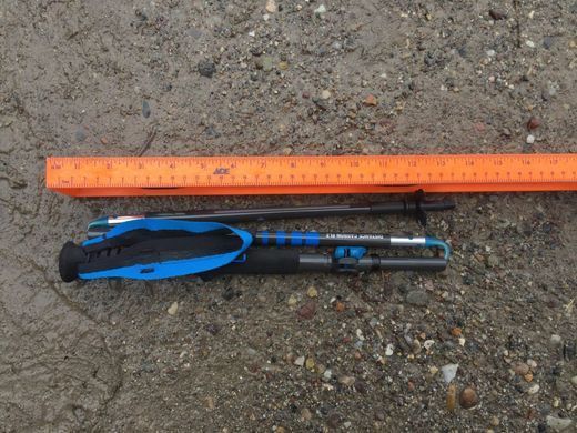 Трекінгові палки Black Diamond Distance Carbon FLZ, 125 см, Ultra Blue (BD 11253740311251)