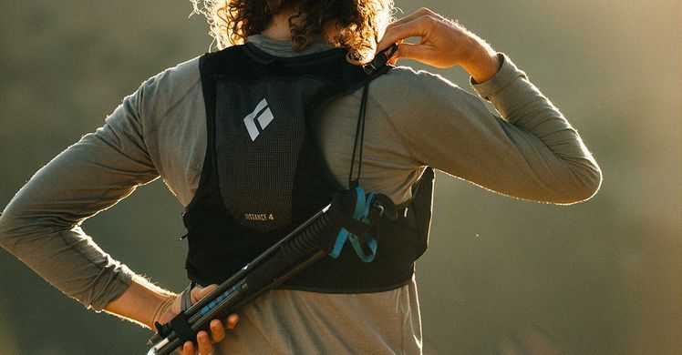 Трекінгові палки Black Diamond Distance Carbon FLZ, 125 см, Ultra Blue (BD 11253740311251)
