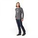 Термофутболка з довгим рукавом чоловіча Smartwool men's Merino Sport 150 Old Man Winter Long Sleeve Tee, Medium Gray Heather, р. L (SW 19022.084-L)