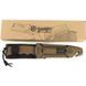 Нож с паракордом Ganzo G8012V2, Brown (GNZ G8012V2-DY)